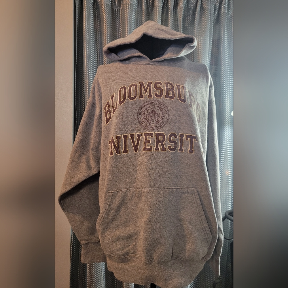 EXCHANGE Gray Bloomsburg University Hoodie